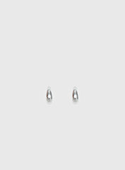 Avaline Stainless Steel Stud Earrings Silver