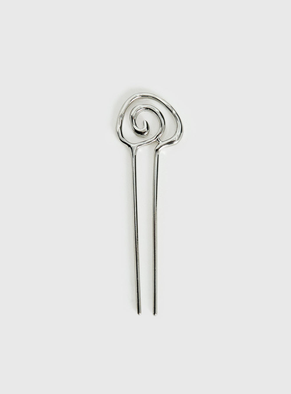 Khori Spiral Hair Pin Silver