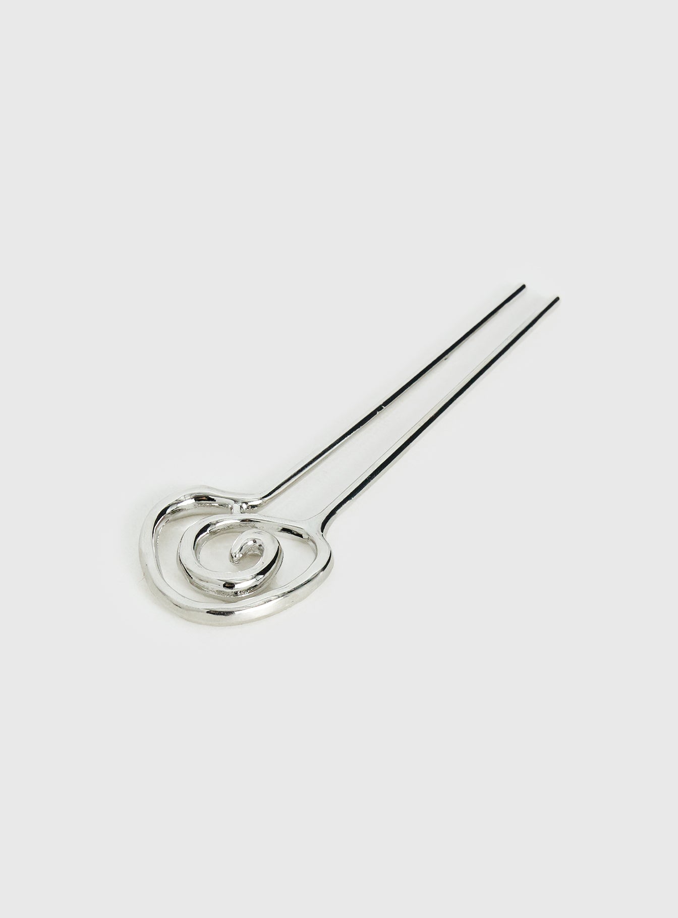 Khori Spiral Hair Pin Silver