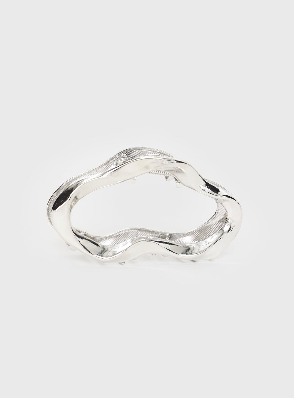 Take It Off Hair Clip Chrome