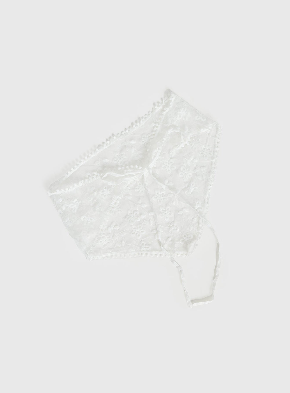 Ex Factor Sheer Head Scarf White