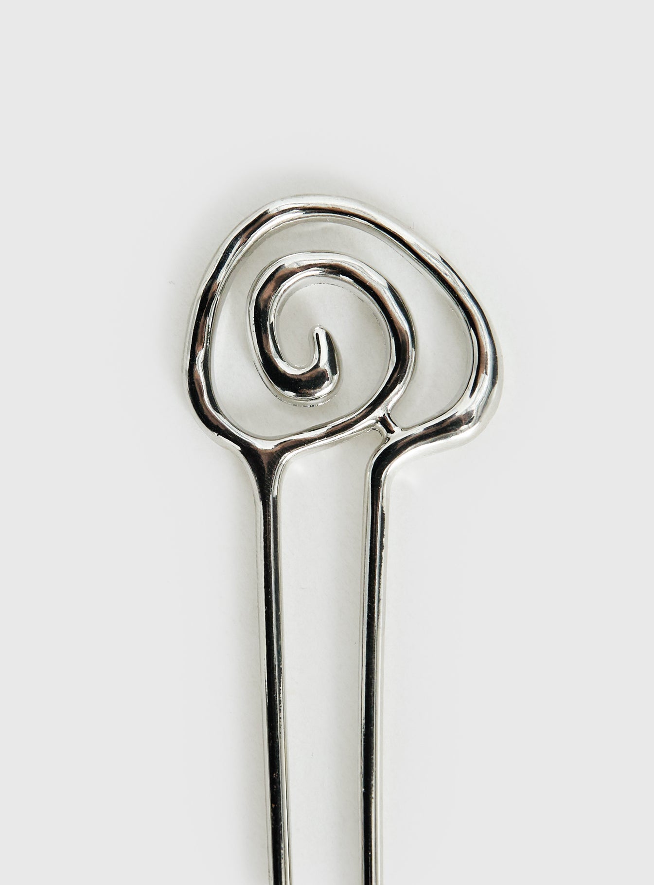 Khori Spiral Hair Pin Silver