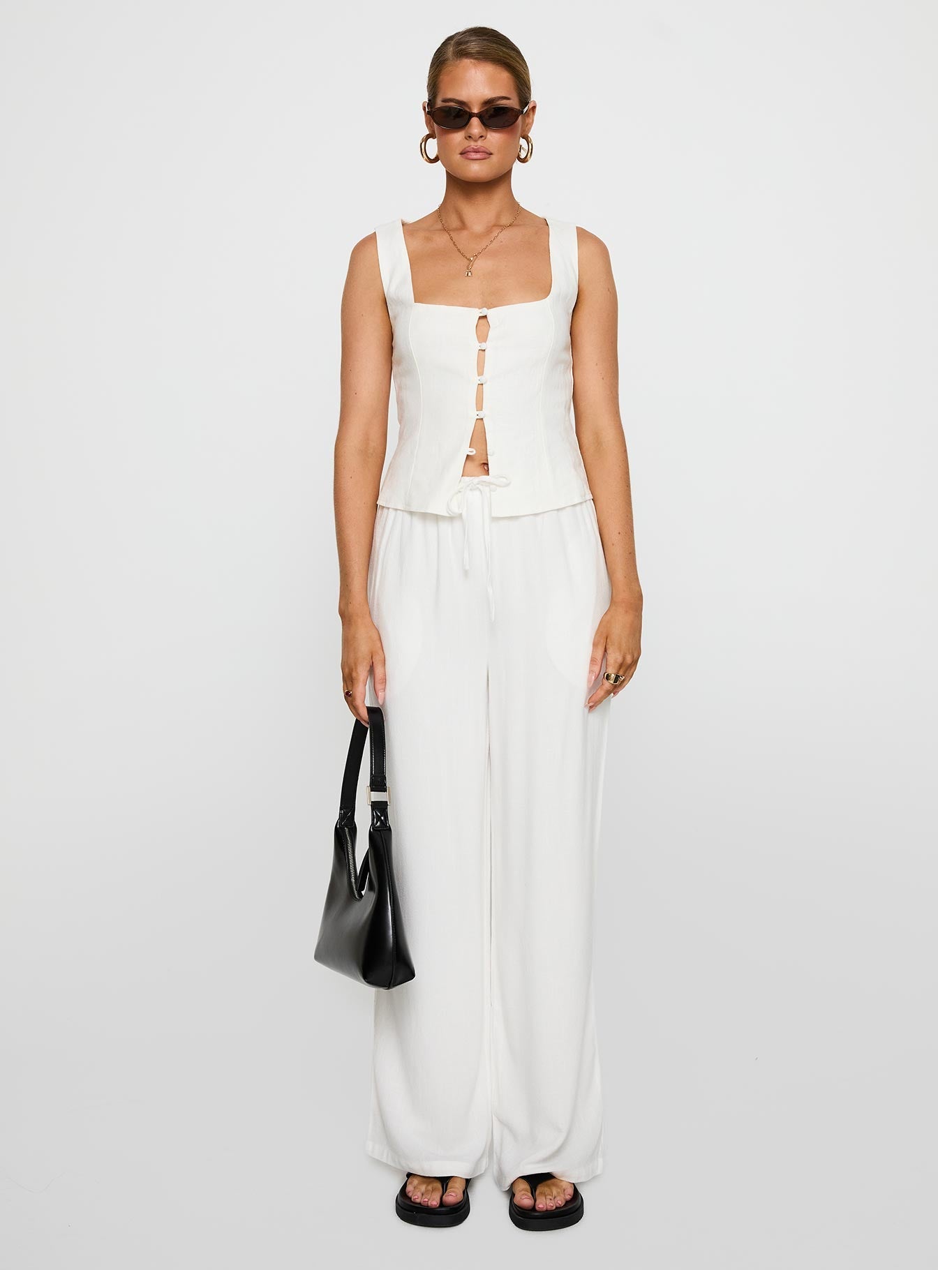 Parklea Pants White Tall